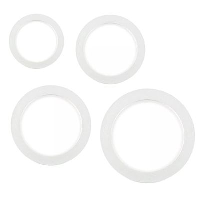 Cabilock 5pcs Glass jar Silicone o Rings Vacuum Coffee Maker Glass jar Sealing Ring Flat Espresso Machine Accessories Silicone Sealing Rings Replacement Ring Kitchen Supplies Suite