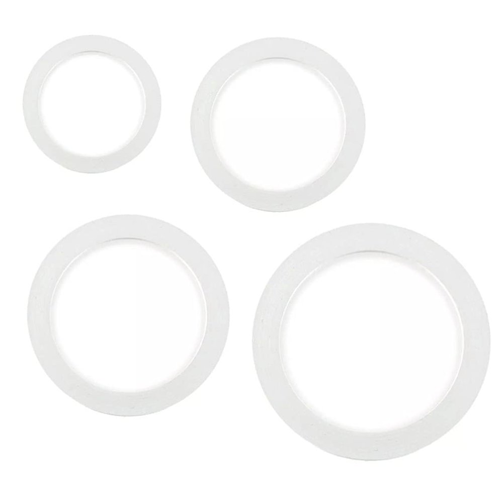Cabilock 5pcs Glass jar Silicone o Rings Vacuum Coffee Maker Glass jar Sealing Ring Flat Espresso Machine Accessories Silicone Sealing Rings Replacement Ring Kitchen Supplies Suite