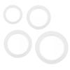 Cabilock 5pcs Glass jar Silicone o Rings Vacuum Coffee Maker Glass jar Sealing Ring Flat Espresso Machine Accessories Silicone Sealing Rings Replacement Ring Kitchen Supplies Suite view 1