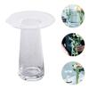 1pc Transparent Glass Vase Simple Flower Holder for Home Office Decoration for Fresh Flowers Design Modern Decor for Living Room Balcony view 2