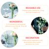 1pc Transparent Glass Vase Simple Flower Holder for Home Office Decoration for Fresh Flowers Design Modern Decor for Living Room Balcony view 3