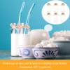 Cabilock 6pcs Glass Dessert Bottles with Lids for Yogurt Pudding and Mousse Easy to Clean Storage Jars for Home Use view 4