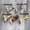 Custom Ice Cube Stamp,DIY Monogram Ice Branding Stamp with Removable Brass Head,Personalized Bar Ice Stamp (Wooden Handle, 1") view 2