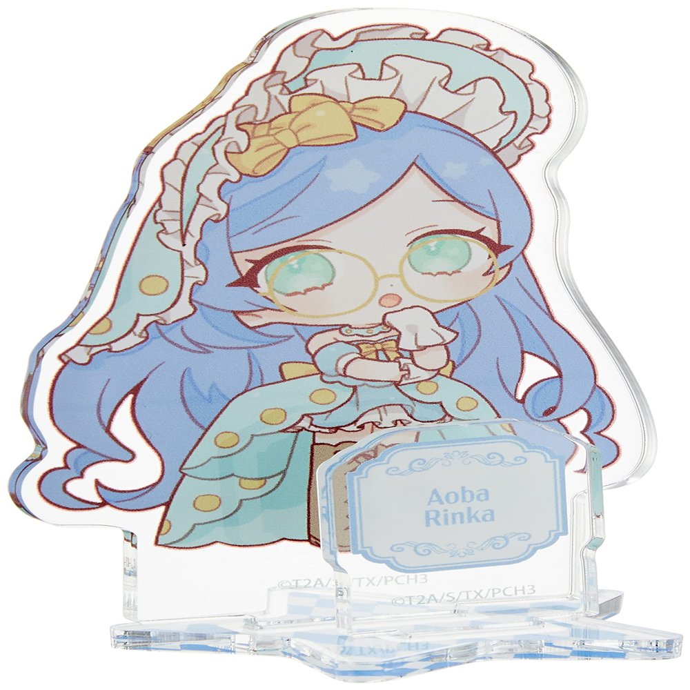 Acrylic Figure Plate "Kiratto Pri Chan" 09 / Mystery Country Ver. Rinka (Mini Character)