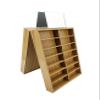 FixtureDisplays 28-Slot (6.5X2X2.6" Slot) Storage Bin Organizer Sunglass Reading Glass Eyewear Displan Tabletop Travel Showcase with Mirrors Advent Calendar 21411-NPF view 4