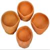 AANSSS 15 Pack Natural India Crafted Earthen Clay Diya/Oil Lamp/ Welcome Diya Deepak for Diwali/Gift/Decoration(15 Pack) view 2