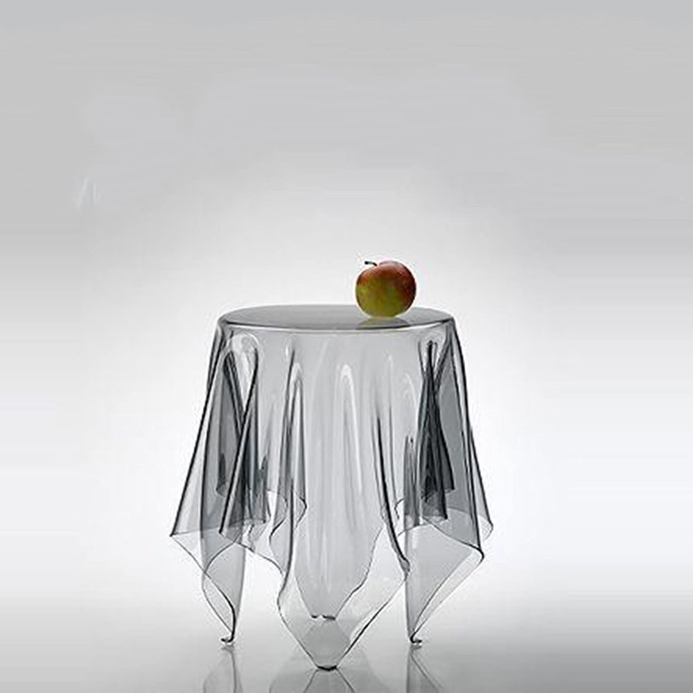 JHKJ Clear Table Cover Protector Table Covers for Dining Room Waterproof Plastic Tablecloth Rectangle 1mm Thick PVC Protective Table Pad Mat for Dining Room Table, Office Desk,60 x 60 Inch(152x152cm)