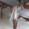 JHKJ Clear Table Cover Protector Table Covers for Dining Room Waterproof Plastic Tablecloth Rectangle 1mm Thick PVC Protective Table Pad Mat for Dining Room Table, Office Desk,60 x 60 Inch(152x152cm) view 2