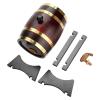 Mini Whiskey Whiskey Oak Storage For Whiskey Wine Tequila And No Leakage, Ideal For Gifts (1.5Lbrown) view 1