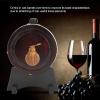 Mini Whiskey Whiskey Oak Storage For Whiskey Wine Tequila And No Leakage, Ideal For Gifts (1.5Lbrown) view 2