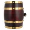 Mini Whiskey Whiskey Oak Storage For Whiskey Wine Tequila And No Leakage, Ideal For Gifts (1.5Lbrown) view 3