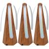 3 PCS Fly Fan for Tables Portable Wood Grain Table Fans for Indoor Outdoor view 1