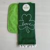 Shamrock Dish Towel & Pot Holder Set - St. Patricks Day/Spring Decor view 1