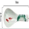 4 Pieces Ceramic Spoon Japanese-style Glaze Color Ramen Bowl Soup Spoon Home Meal Rice Spoon Tableware view 4