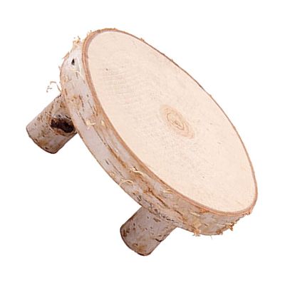 SOIMISS 1pc Unfinished Wood Slice Table Rustic Candle Holder Centerpiece Versatile Decor for Dining Garden Crafting Solid Birch Wood Unique Table Decoration Random Style