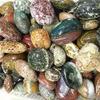 Bulk Quartz Natural Crystals Ocean Jasper Palm Stone for feng Shui 5pcs view 2
