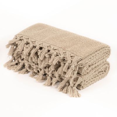 100% Cotton Organic Turkish Luxury Bath Towel for Bathroom | Eco-Friendly | Luxuriously Soft Touch | Higly Absorbent, Quick Dry and Odor Resistant | Machine Washable (Taupe, Bath Towel)