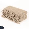100% Cotton Organic Turkish Luxury Bath Towel for Bathroom | Eco-Friendly | Luxuriously Soft Touch | Higly Absorbent, Quick Dry and Odor Resistant | Machine Washable (Taupe, Bath Towel) view 2