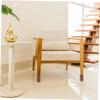 IMIKEYA Stool Chair Stool Chair 2 Pcs Brown Bedding Adjustable Bed Furniture Risers Heavy Duty Risers for Sofa and Table Anti Slip Table Feet Height Cover 4cm Table Leg Protectors Adjustable Chair view 2