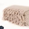 100% Cotton Organic Turkish Luxury Bath Towel for Bathroom | Eco-Friendly | Luxuriously Soft Touch | Higly Absorbent, Quick Dry and Odor Resistant | Machine Washable (Beige, Bath Towel) view 3