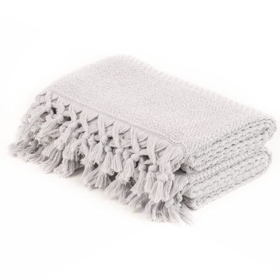 100% Cotton Organic Turkish Luxury Bath Towel for Bathroom | Eco-Friendly | Luxuriously Soft Touch | Higly Absorbent, Quick Dry and Odor Resistant | Machine Washable (Bluish Gray, Bath Towel)