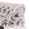 100% Cotton Organic Turkish Luxury Bath Towel for Bathroom | Eco-Friendly | Luxuriously Soft Touch | Higly Absorbent, Quick Dry and Odor Resistant | Machine Washable (Bluish Gray, Bath Towel) view 2