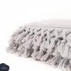100% Cotton Organic Turkish Luxury Bath Towel for Bathroom | Eco-Friendly | Luxuriously Soft Touch | Higly Absorbent, Quick Dry and Odor Resistant | Machine Washable (Bluish Gray, Bath Towel) view 3