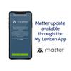 Leviton Decora Smart Plug, Wi-Fi 2nd Gen, Works with Matter, My Leviton, Alexa, Google Assistant, Apple Home/Siri & Wire-Free Anywhere Companions for Switched Outlet, D215P-1RW, White view 2