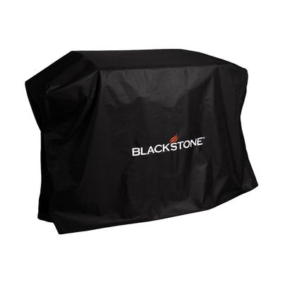 BLACKSTONE 5482 Griddle Cover Fits 36 inches Cooking Station with Hood Weather Resistant, Heavy Duty 600D Polyester Flat Top Gas Grill Cover with Cinch Straps 36" Black