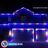 Russell Decor 90ft/972 LED Rope Lights for Patriotic 4th of July Memorial Day Party Outdoor Trees Patio Deck Flexible Connectable Rope Lights (Red White Blue) view 2