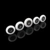 AFUDER 8 x Sliding Bathroom Door Shower Door Roller, Outer Diameter 19 mm/20 mm/22 mm/23 mm/25 mm/27 mm Bearing Bore 5 mm view 2