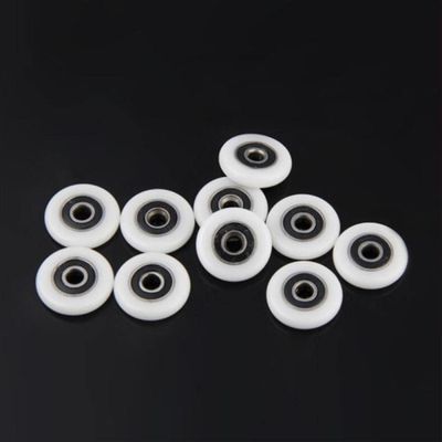 AFUDER 10pcs Bearing Bathroom Door Runner Sliding Roller Shower Door Pulley Outside Diameter 19mm/20mm/22mm/23mm/25mm/27mm