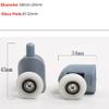 AFUDER Shower Cabins With Shower Pulley/Bath Roller With Shower/Runners/Wheels/Pulleys Of Diameter 20mm/22mm/23mm/25mm/27mm view 4