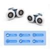AFUDER Adjustable Shower Wheel Pulley, 4pcs-8pcs/set Diameter 23mm 25mm Abs Plastic Door Hardware Roller view 4
