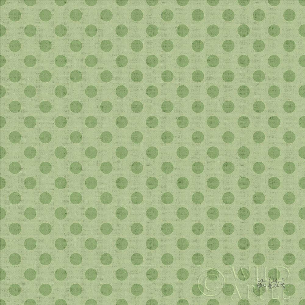 ArtExpert Studio Botanicals Pattern Ivh by Katie Pertiet - 16x16 Art Print Poster