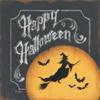 ArtExpert Happy Halloween by Kim Lewis - 16x16 Art Print Poster view 1