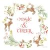 ArtExpert Merry And Bright 03 by Lisa Audit - 16x16 Art Print Poster view 1