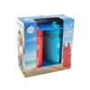 ThermoFlask Kids 16 oz Insulated Water Bottles with Straw Lid BPA-Free Stainless Steel Leakproof & Spill-Proof Design Easy Clean Wide Mouth 2-Pack for School, Sports, Playdates, Red/Blue view 2