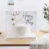 XININSUN 6Pcs clear cake Box with Ribbon, 8 X 8 X 9inch tall cake box,8inch Bakery Take Out Transport Containers Clear Gift Boxes for Wedding, Birthday, Party view 4