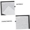 Cabilock 1 Set 100Pcs Non Woven Bags Clothes Purse Shoe Packing Storing White Bags Suit Shirt Bag Protector for Home Shop 35X25CM view 3