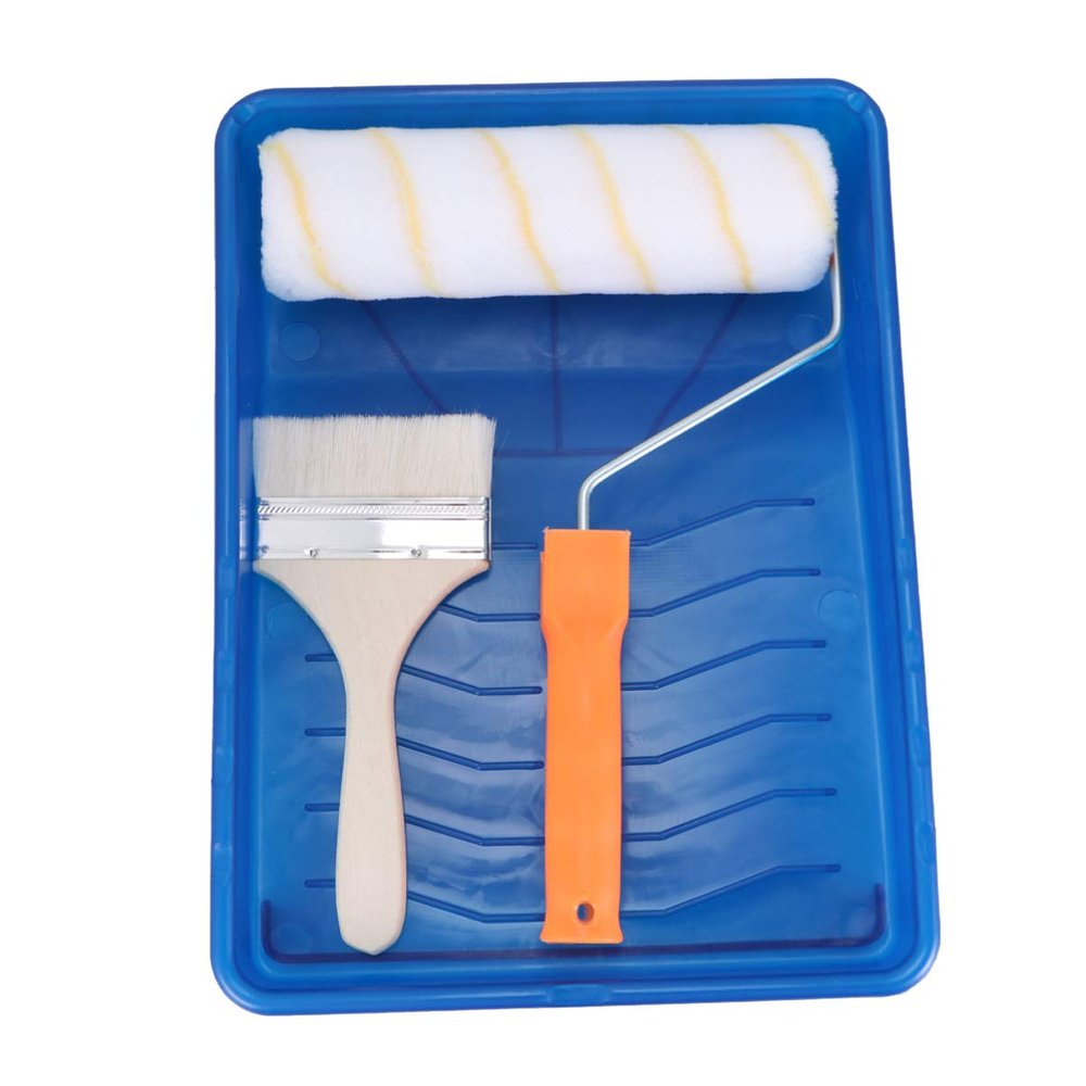 EXCEART -one Paint Brush Kit 9'' Roller Brush Set for Wall Painting Easy to Use