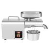 610W Commercial Automatic Stainless Steel Oil Press Machine Industrial Nuts Seeds Oil Extractor Organic Oil Expeller Presser Pressing Machine 110V (610W) view 2