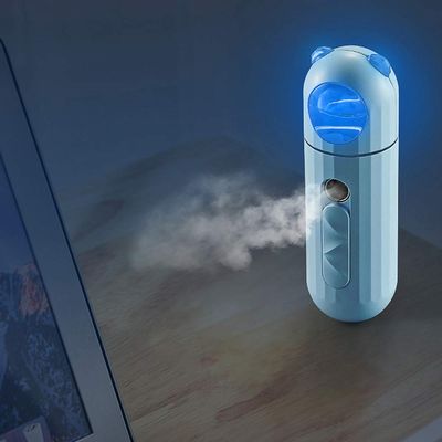 HENGHUAsm Personal Humidifier,Mini Humidifier , Handheld Mini Humidifier USB Rechargeable Face Sprayer Hydrating Water Mist Maker Air Humidifier