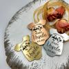 Baby shower magnets - Baby girl magnets - Baby shower favors - gold, silver of copper - Party favors - Set of 10 pc view 2