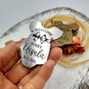 Baby shower magnets - Baby girl magnets - Baby shower favors - gold, silver of copper - Party favors - Set of 10 pc view 4