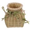 Cabilock 1pc Handmade Woven Storage Basket for Arrangement Decorative Container for Home Organization Natural Material Versatile Use Room Office and Garden view 1