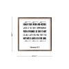 Framed Quotation Wooden Art Signs Positive Quotes Honor Your Father and Mother, Which is The First Commandment with A Promise. Bible Verse Quote White-C8 18x18cm(7 Inch) view 2