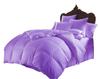 Kanak Bedding Down Alternative Comforter, All Season Comforter - Plush 300GSM Microfiber Duvet Insert - Box Stitched, Size-Twin XL (85"X90") Colour Lilac view 1