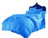 Kanak Bedding Down Alternative Comforter, All Season Comforter - Plush 300GSM Microfiber Duvet Insert - Box Stitched, Size-Twin XL (85"X90") Colour Turquoise Blue view 1