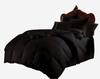 Kanak Bedding Down Alternative Comforter, All Season Comforter - Plush 300GSM Microfiber Duvet Insert - Box Stitched, Size-Twin XL (85"X90") Colour Black view 1